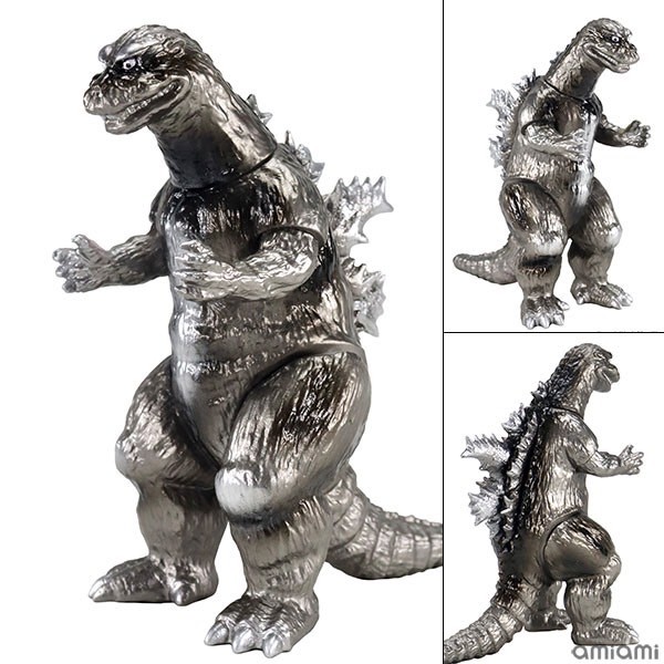 Godzilla - CCP Middle Size Series Vol.11 Godzilla (1954) GunMetallic Ver. Soft Vinyl by CCP (Lot JP)