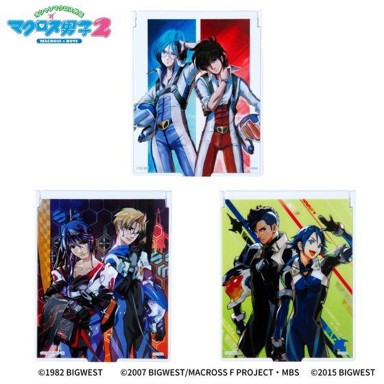 PRE-ORDER : Macross Boys 2 Stand Mirror