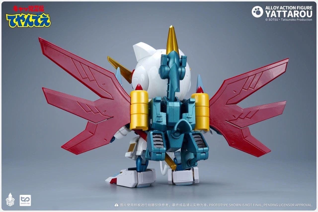 Samurai Pizza Cats Yattarou Alloy Action Figure by HeatBoys