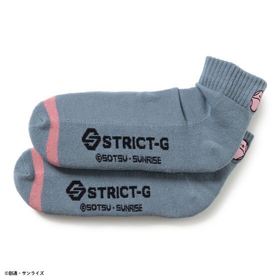 PRE-ORDER : STRICT-G BASIC "Mobile Suit Gundam SEED FREEDOM" Socks 3P Set with Embroidered Mark