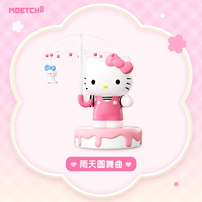 โมเดลคิตตี้ไขลาน Sanrio - Hello Kitty Budding Signal Series by Moetch
