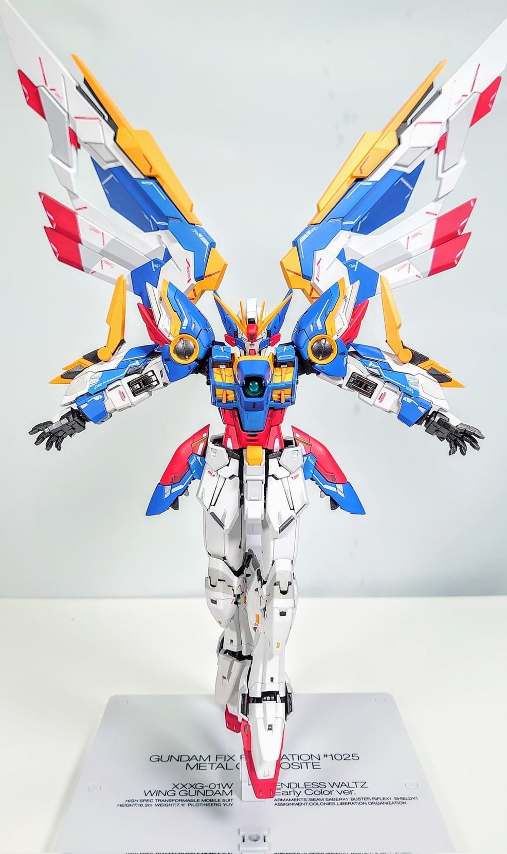 Gundam Fix Figuration Metal Composite Wing Gundam EW Early Color Ver. by Premium Bandai (Lot JP มีกล่องน้ำตาล)