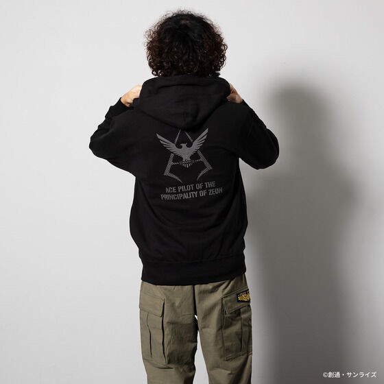 PRE-ORDER : STRICT-G.ARMS "Mobile Suit Gundam" Zip Hoodie Reflector