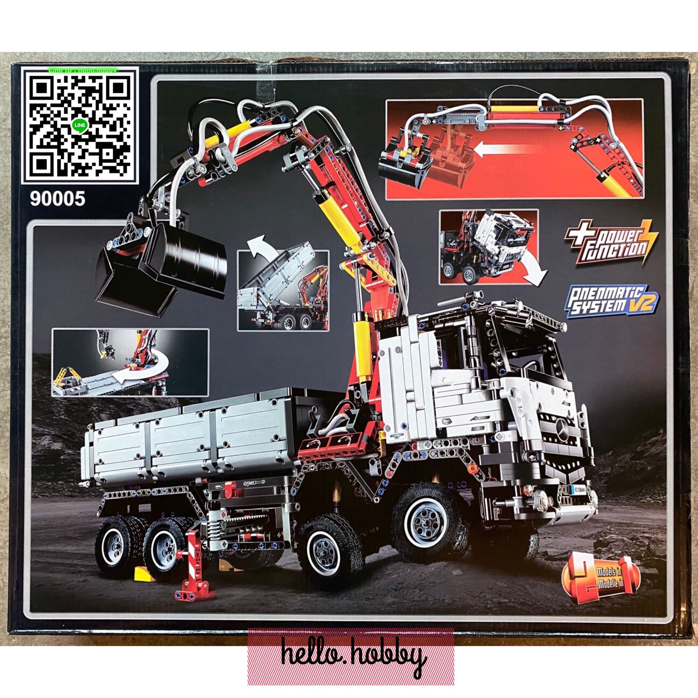 King 90005 Mercedes-Benz Arocs 3245 3245pcs