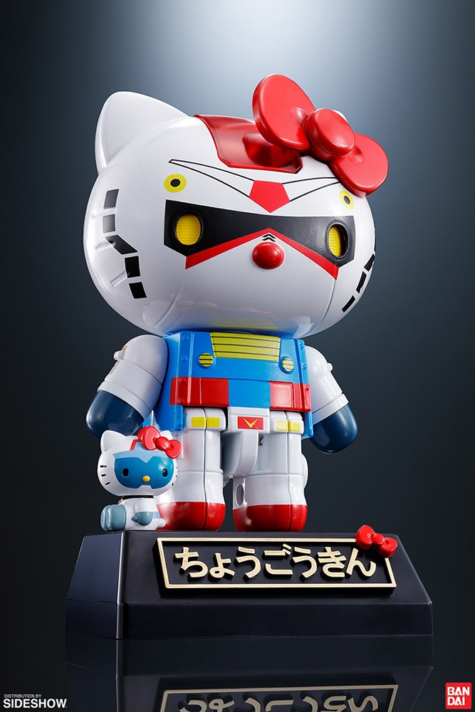 CHOGOKIN RX-78-2 Gundam x Hello Kitty by Bandai