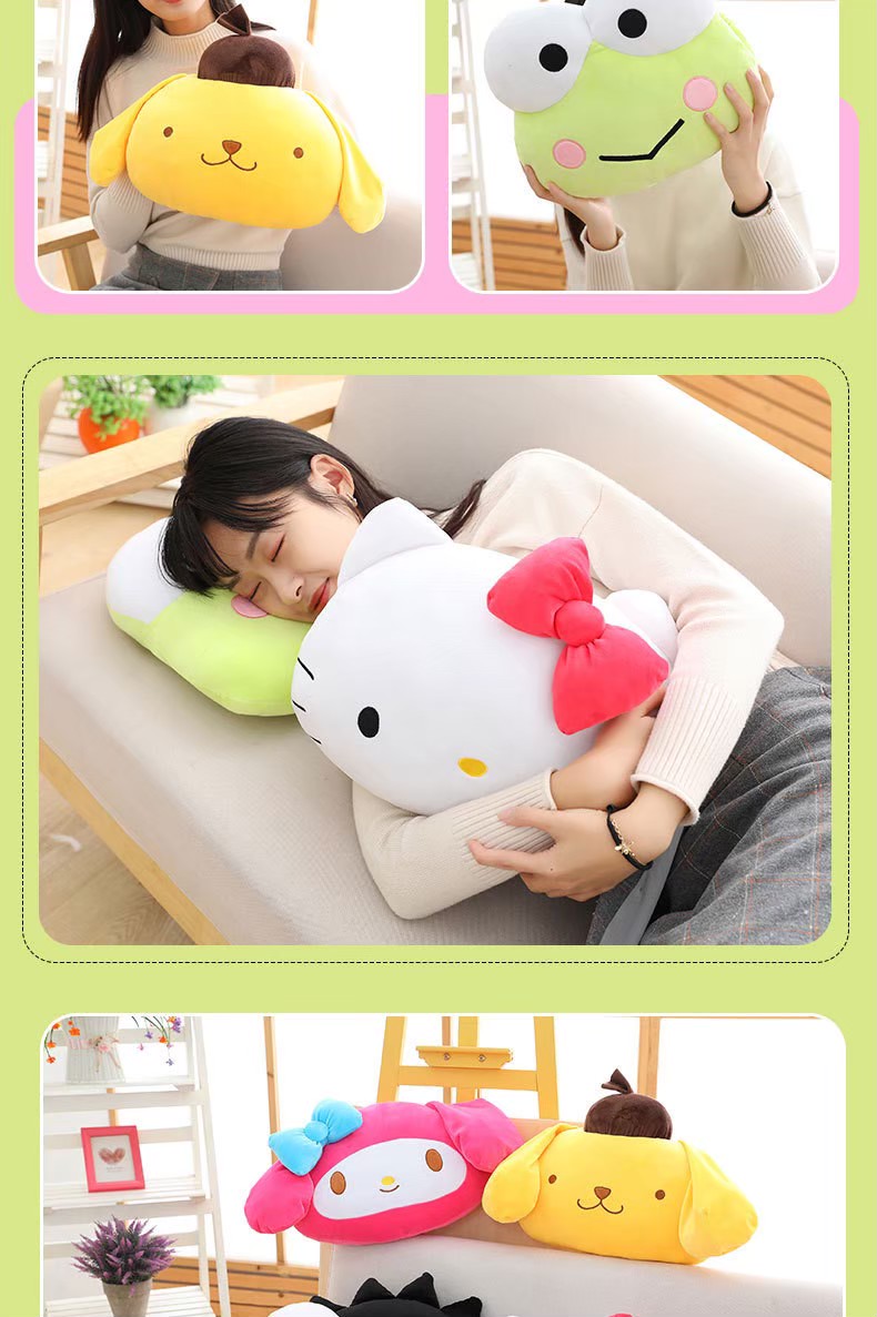 หมอนซุกมือซานริโอ้ ขนาด 38ซม Sanrio Pillow *ระบุตัวเลือก่อนสั่งนะคะ