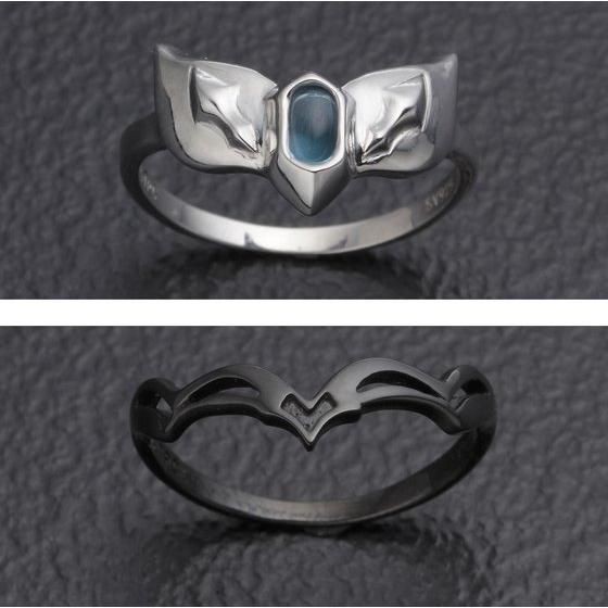 PRE-ORDER : Ultraman Geed Color Timer Silver925 Ring (Set of 2)