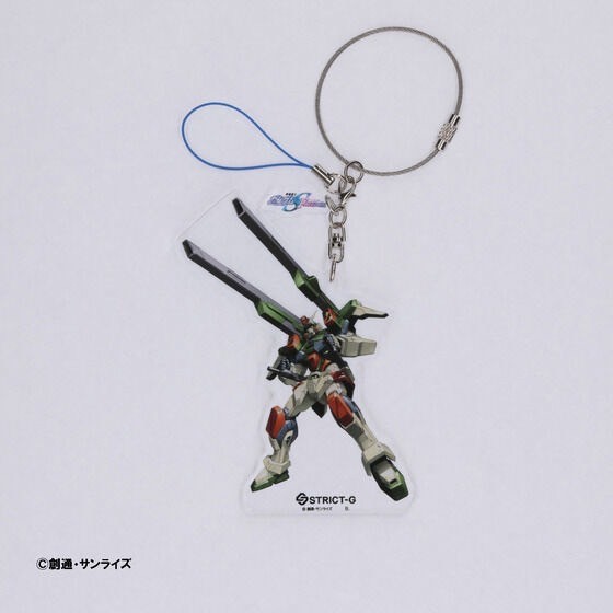 PRE-ORDER : STRICT-G "Mobile Suit Gundam SEED FREEDOM" Acrylic Keychain