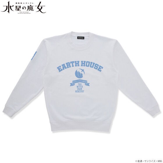 PRE-ORDER : Mobile Suit Gundam The Witch from Mercury Earth Dormitory Motif Sweatshirt