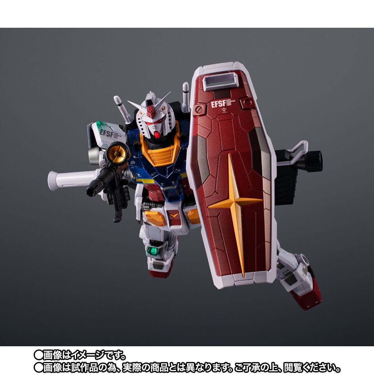 หุ่นเหล็ก Gundam - Chogokin X GUNDAM FACTORY YOKOHAMA RX-78F00 GUNDAM -Night illuminated ver.- by Premium Bandai (Lot JP มีกล่องน้ำตาล