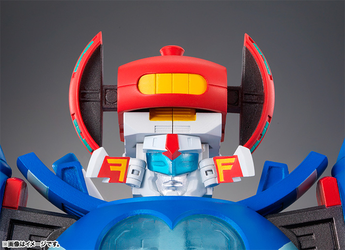 Chogokin Cho gattai SF Robot Fujiko F. Fujio Characters by Bandai (มือสอง สภาพ 90%)
