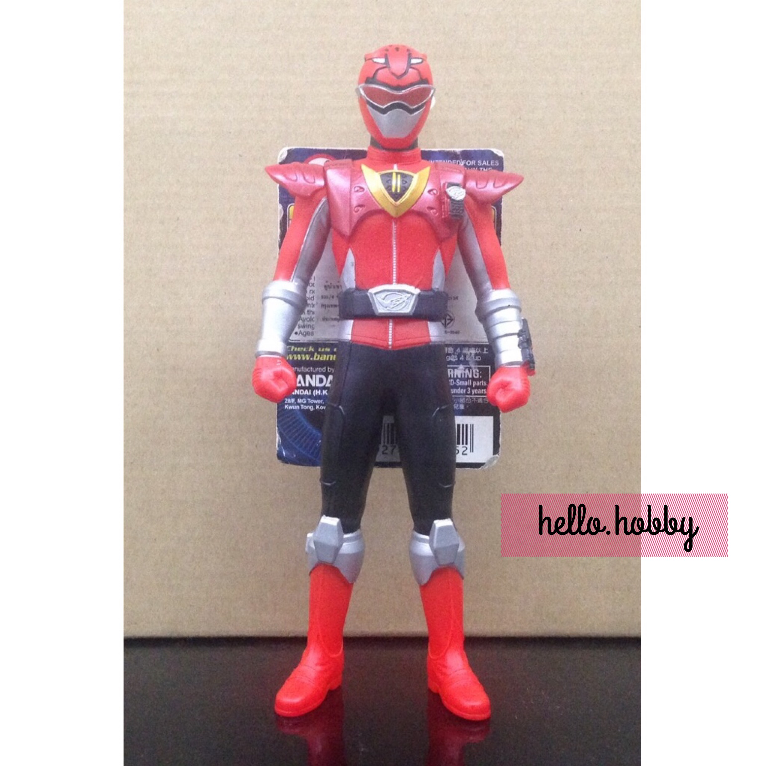Tokumei Sentai Go-Busters - SH 06 Red Buster Powered Custom by Bandai