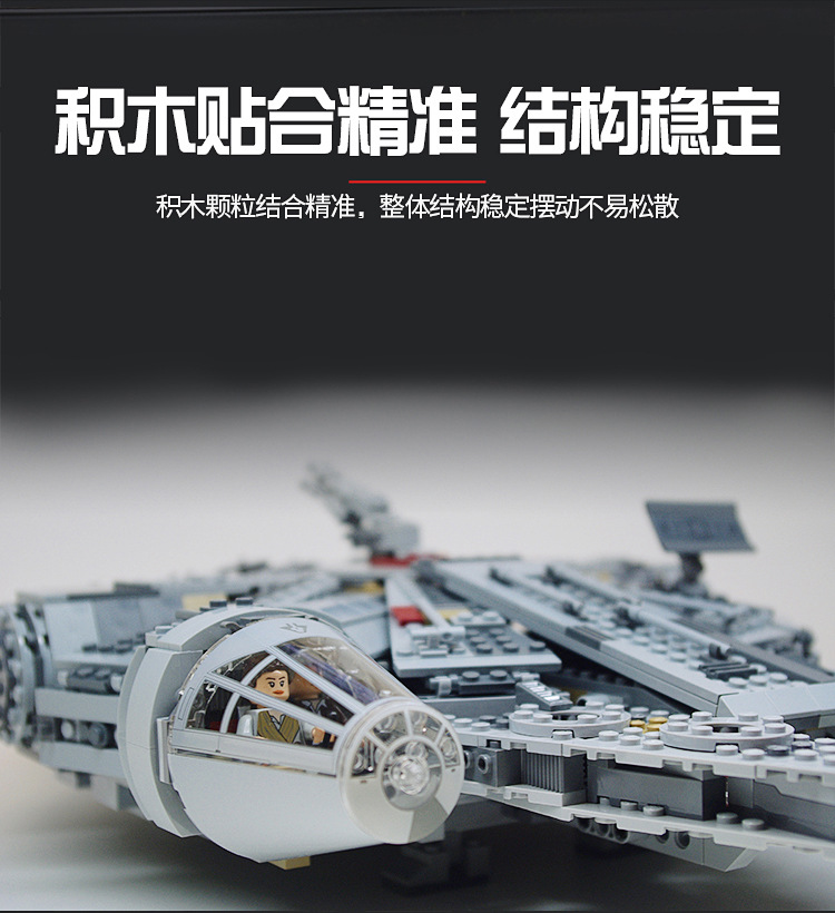 Lele 79211 Star Wars Millennium Falcon 1381pcs