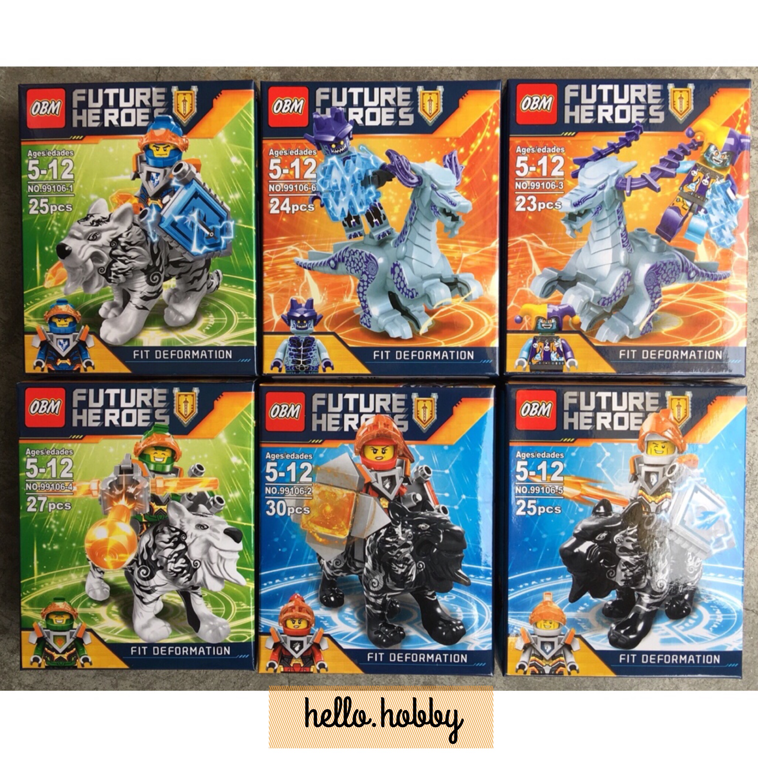 OBM 99106 1-6 Nexo Knights