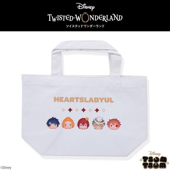 PRE-ORDER : Disney Twisted Wonderland Tsum Tsum Lunch Tote