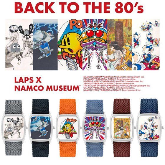 PRE-ORDER : Laps x Namco Museum Watch