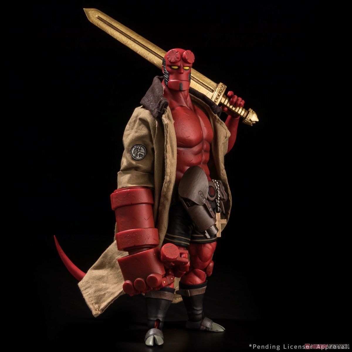 Pre-order : 1/12 Scale Hellboy 30th Anniversary Edition Action Figure by 1000Toys