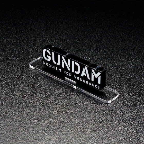 PRE-ORDER : Acrylic Logo Display EX Mobile Suit Gundam