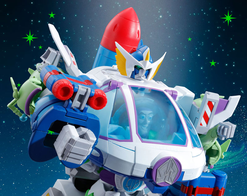 Chogokin TOY STORY Super Combined Buzz the Space Ranger Robo