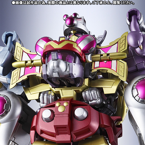 Tamashii Nations 2013 Chogokin Cho Gattai King Robo Mickey And Friends Fantastic Color by Bandai
