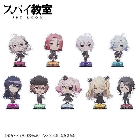 PRE-ORDER : Spy Classroom Deformed Acrylic Stand