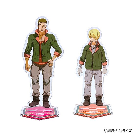 PRE-ORDER : "Mobile Suit Gundam Iron-Blooded Orphans" & "Wild Hunt" Acrylic Stand