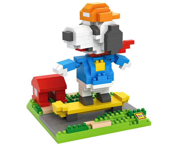 LOZ 9524-9527 Snoopy Set