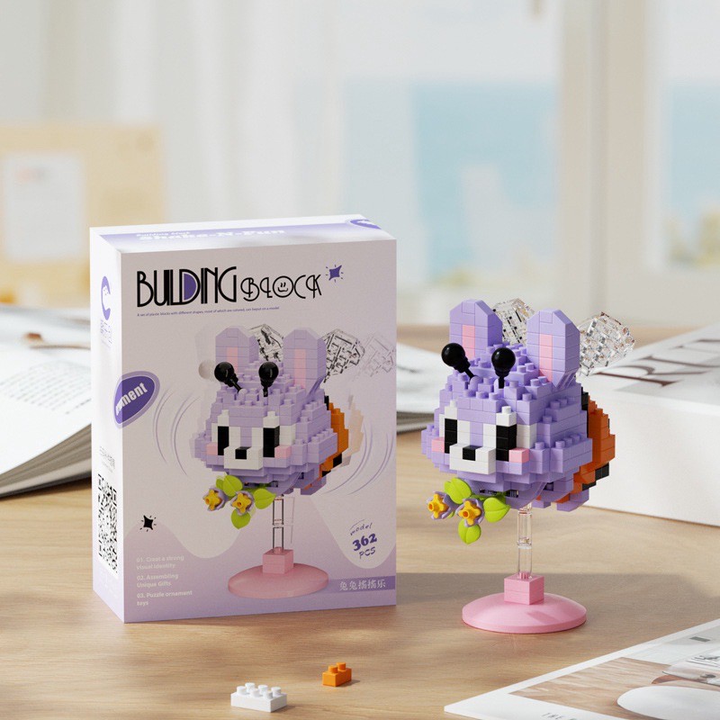 ตัวต่อนาโน Size L - CLC Flying Animal Shake and Fun