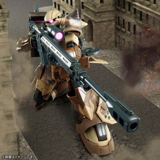 PRE-ORDER : HG 1/144 Zaku High Mobility Surface Type [Wald Ren Custom] Plastic Model