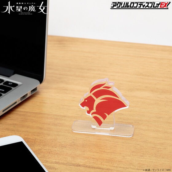 PRE-ORDER : Acrylic Logo Display EX Mobile Suit Gundam The Witch from Mercury Jetark Dormitory Mark