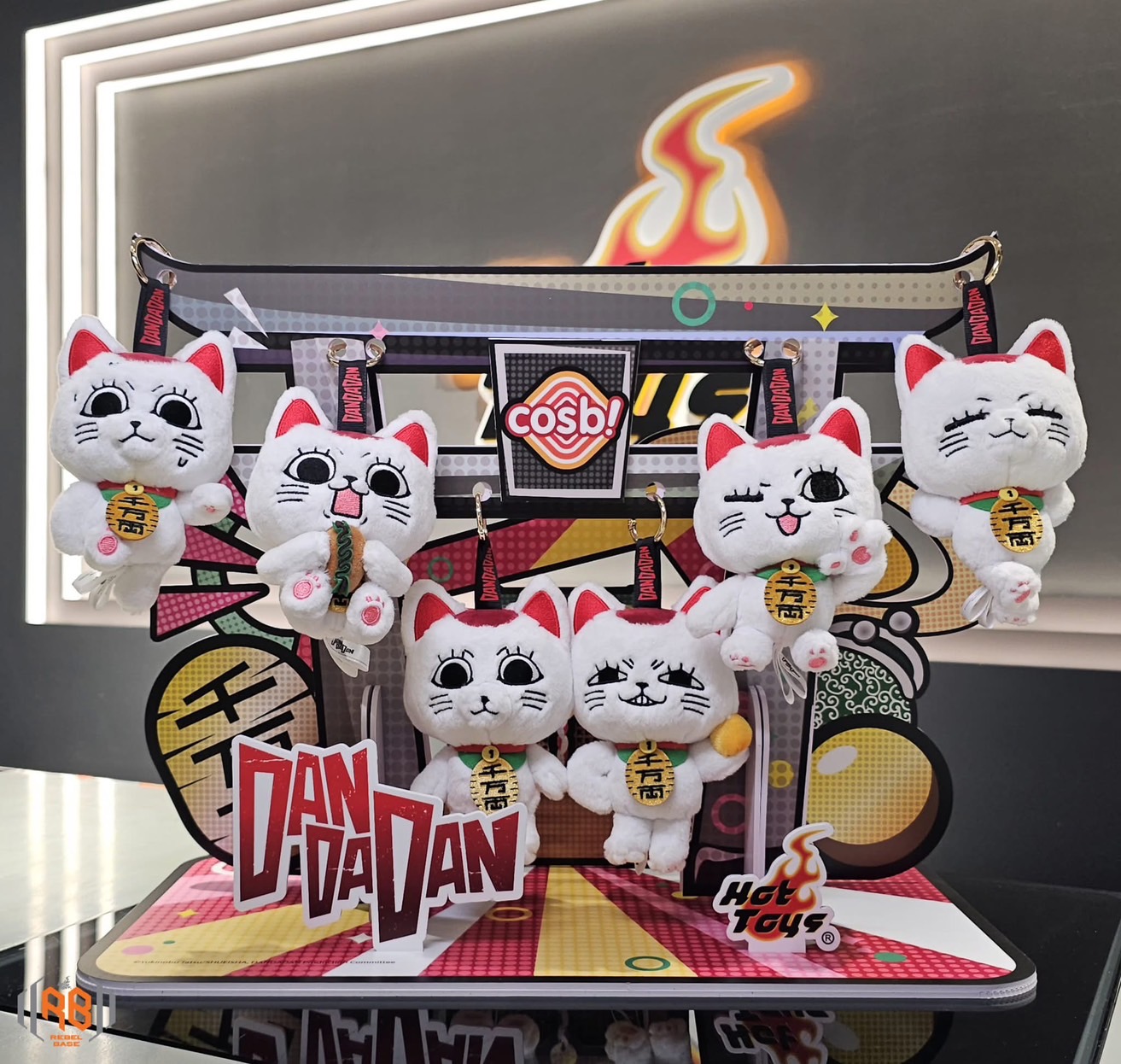 ตุ๊กตาพวงกุญแจ DanDaDan - Turbo Granny Cosbi Plush Keychain Series by Hot Toys