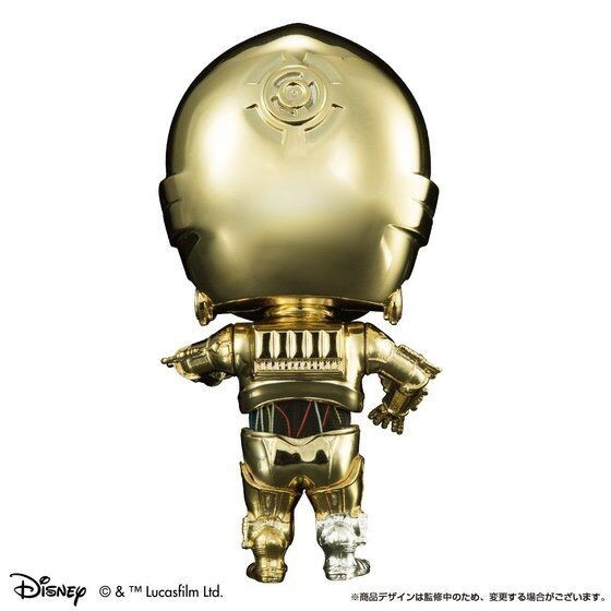 PRE-ORDER : Q DROID STAR WARS C-3PO & R2-D2 PLATING COLOR VER.