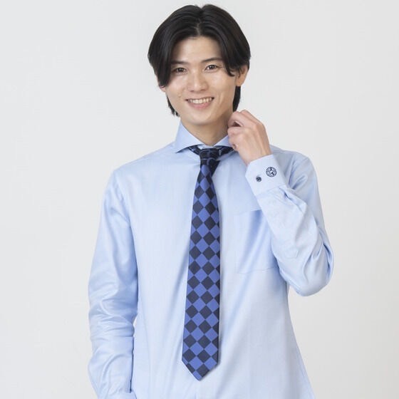 PRE-ORDER : Bakuage Sentai Boonboomger x Doctor Belee Bun Blue/Ishiro Meita Tie