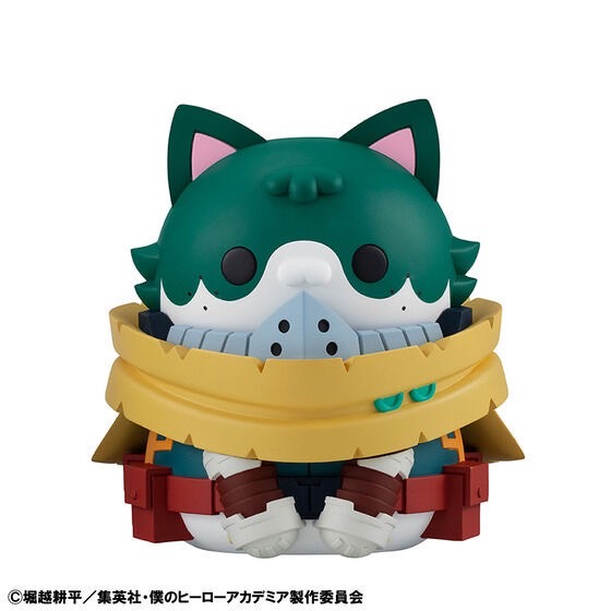 PRE-ORDER : My Hero Academia Meow Meow Meow Meow Set: Big Hero Academia Kittens, Midoriya, Bakugo, and Todoroki [Bonus Sticker Included]