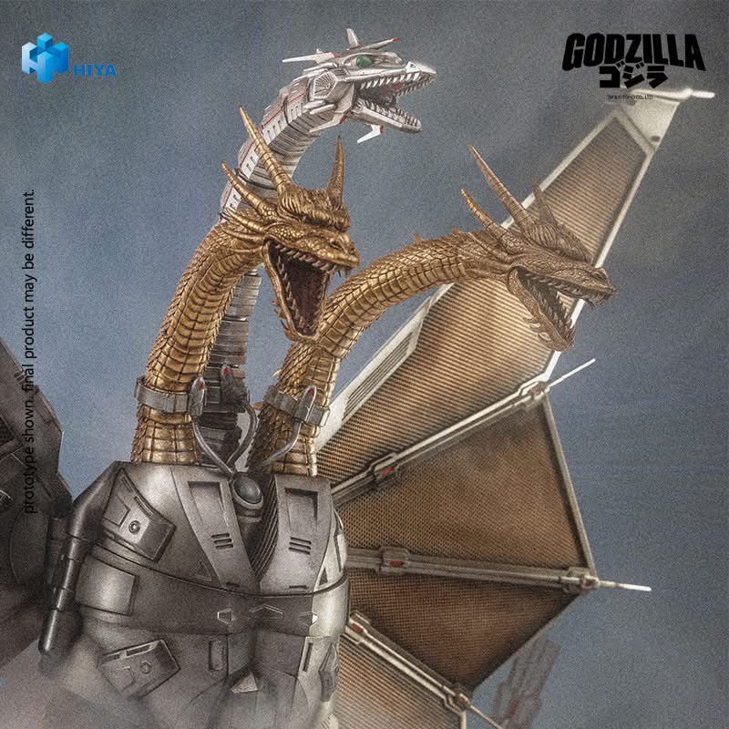 Pre-order : EXQUISITE BASIC Series Godzilla vs. King Ghidorah (1991) Mecha King Ghidorah Action Figure by Hiya Toys