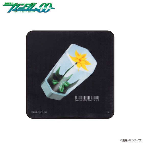 PRE-ORDER : Mobile Suit Gundam 00 00 Design Series / Flower Motif Gauze Handkerchief