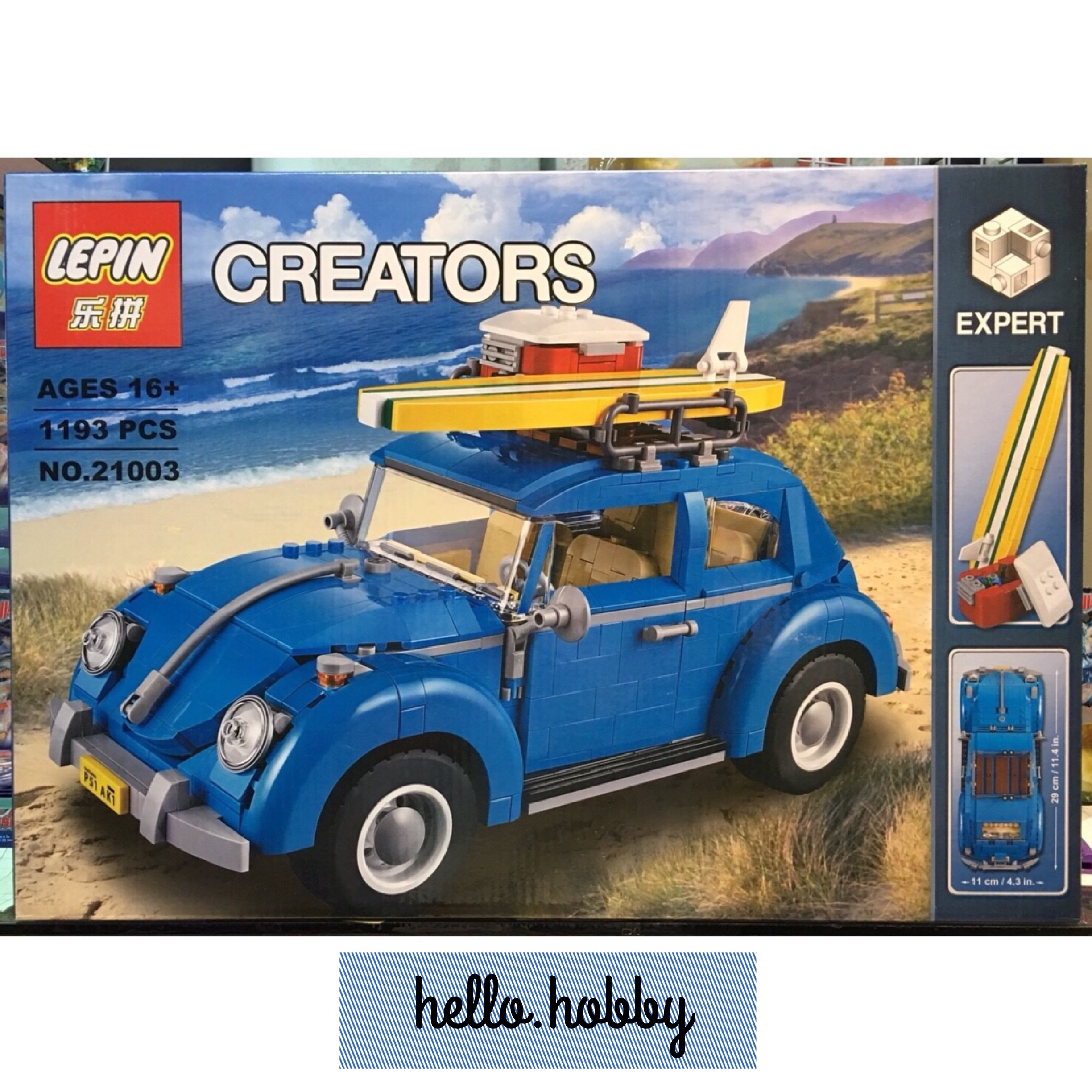 Lepin 21003 Volkswagen Beetle 1193pcs