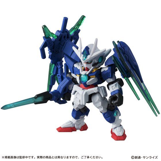 $ Mobile Suit Gundam MOBILE SUIT ENSEMBLE EX06A 00 Qan[T] Full Saber + EX06B 00 XN Raiser (PB)