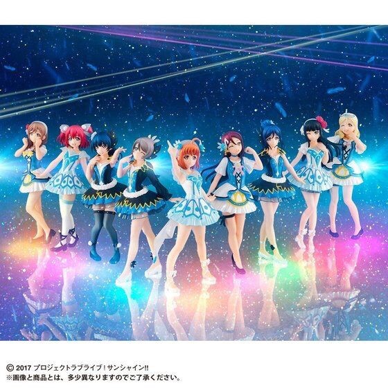 PRE-ORDER : Gasha Portraits Love Live! sunShine! - Water Blue New World Set -