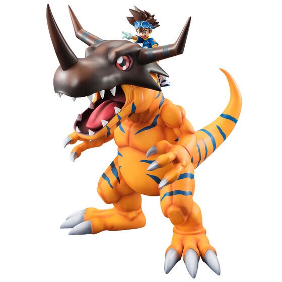 PRE-ORDER : G.E.M. Series Digimon Adventure (Greymon & Yagami Taichi) PVC Figure [Resale]