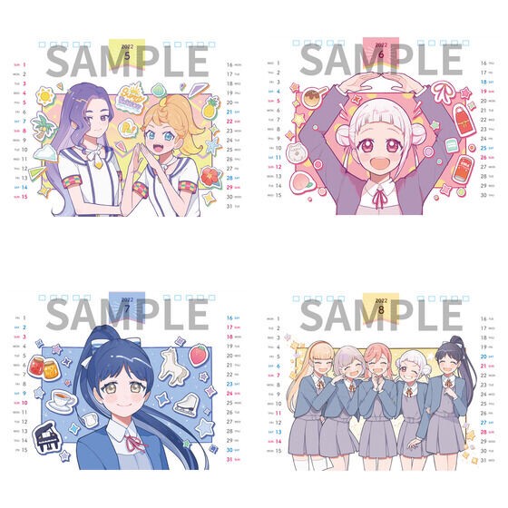 PRE-ORDER : Love Live! Superstar !! Desktop Calendar 2022