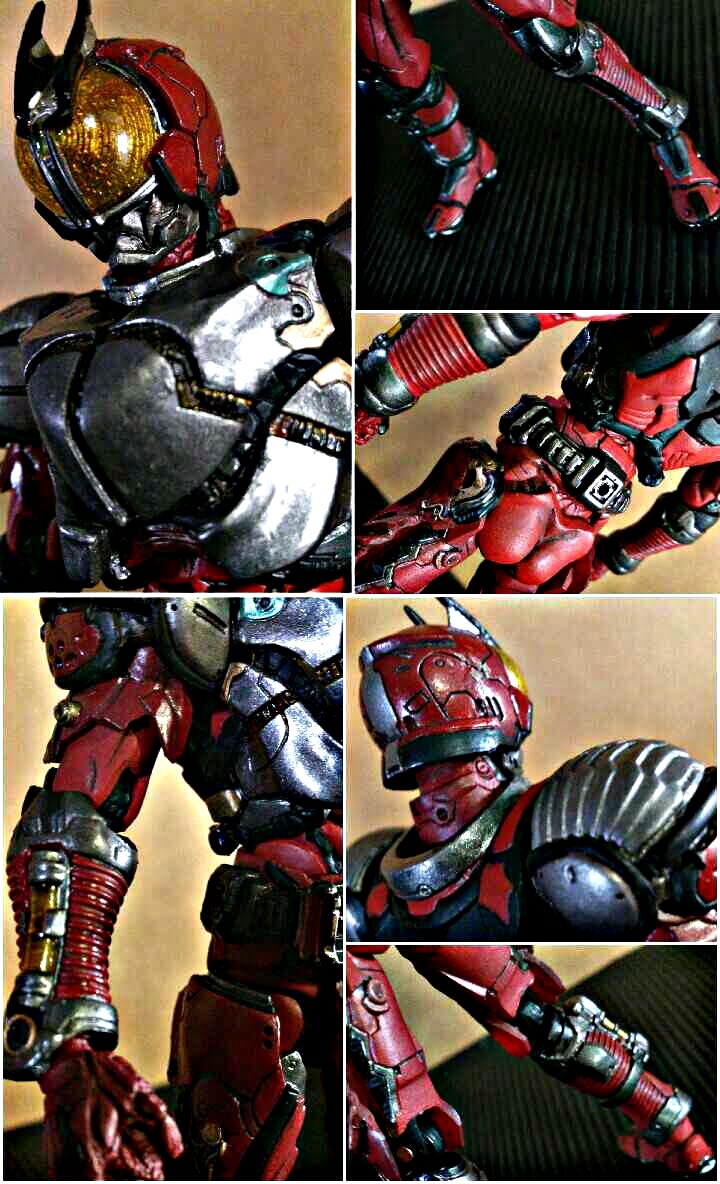 S.I.C Vol.29 Masked Rider Faiz Blaster Form & Auto Vajin by Bandai