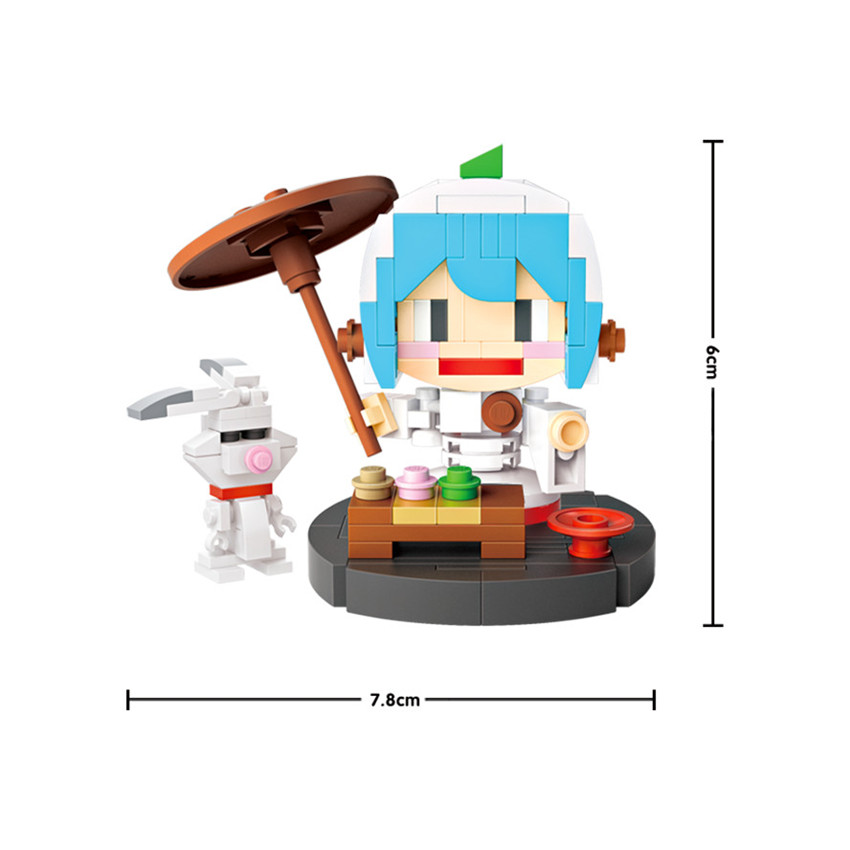 LOZ 1413-1418 Hello Girl Hatsune Miku