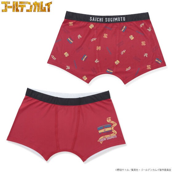 PRE-ORDER : Golden Kamuy Boxer Shorts (8 types in total)