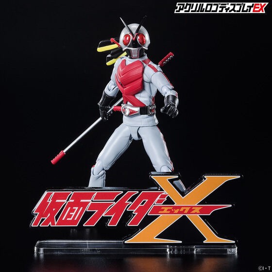 PRE-ORDER : Acrylic Logo Display EX Kamen Rider X