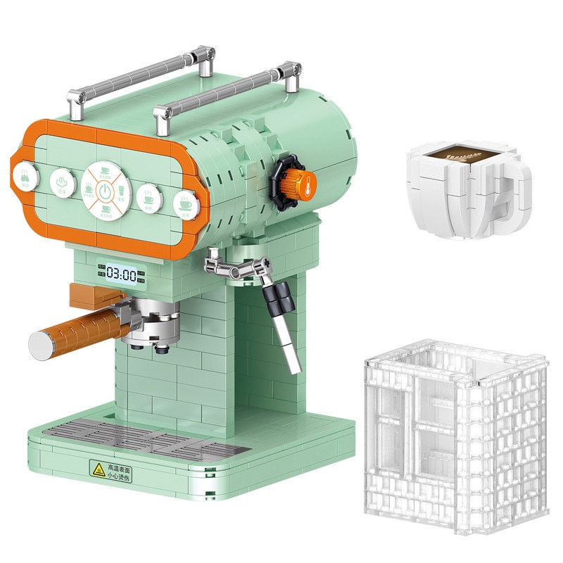 Zhe Gao 01008 Green Coffee Machine 640pcs