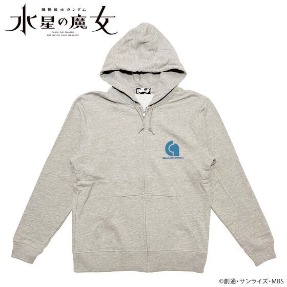 PRE-ORDER : Mobile Suit Gundam The Witch from Mercury Gundam Zip Hoodie