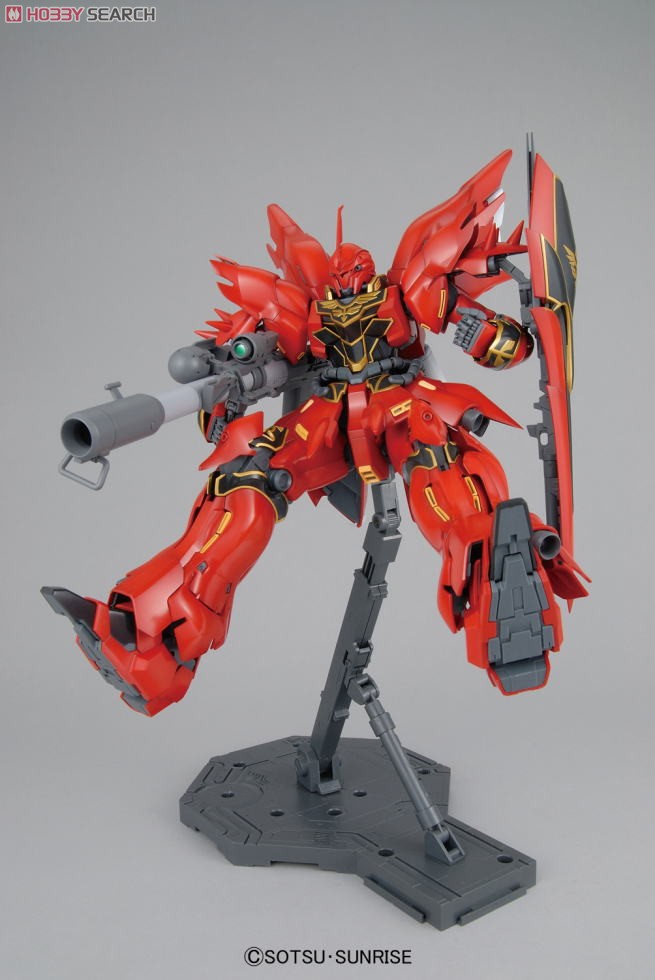 MG 1/100 MSN-06S Sinanju Neo Zeon Mobile Suit Customized for Newtype by Bandai