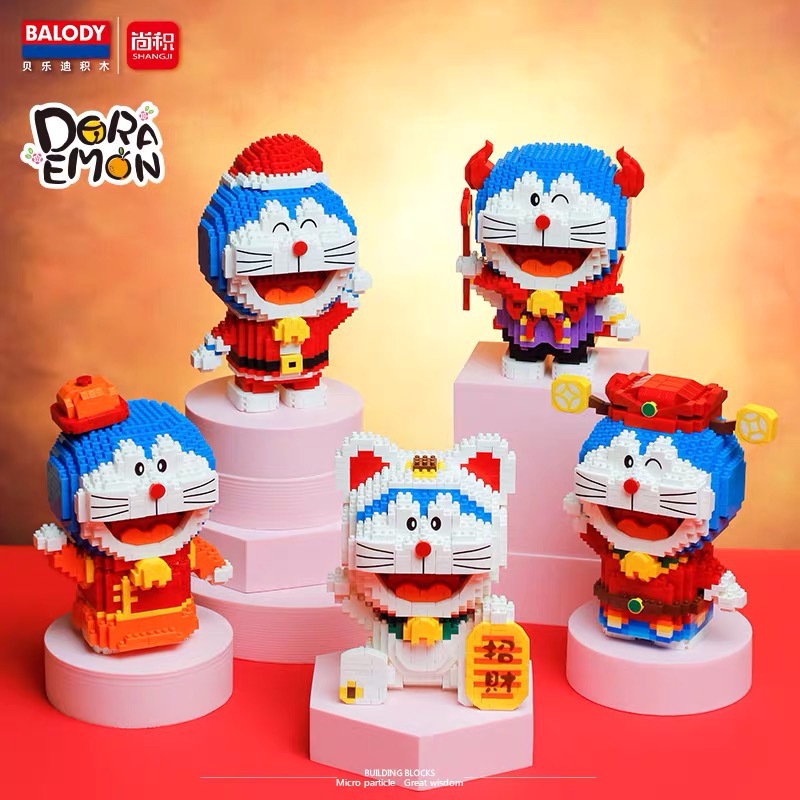 Balody 16144 - 16148 Doraemon Cosplay