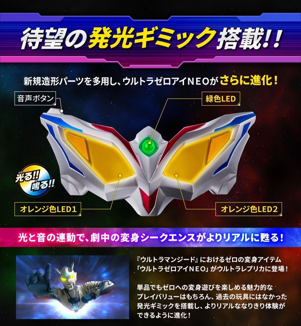 PRE-ORDER : Ultra Replica Ultra Zero Eye NEO